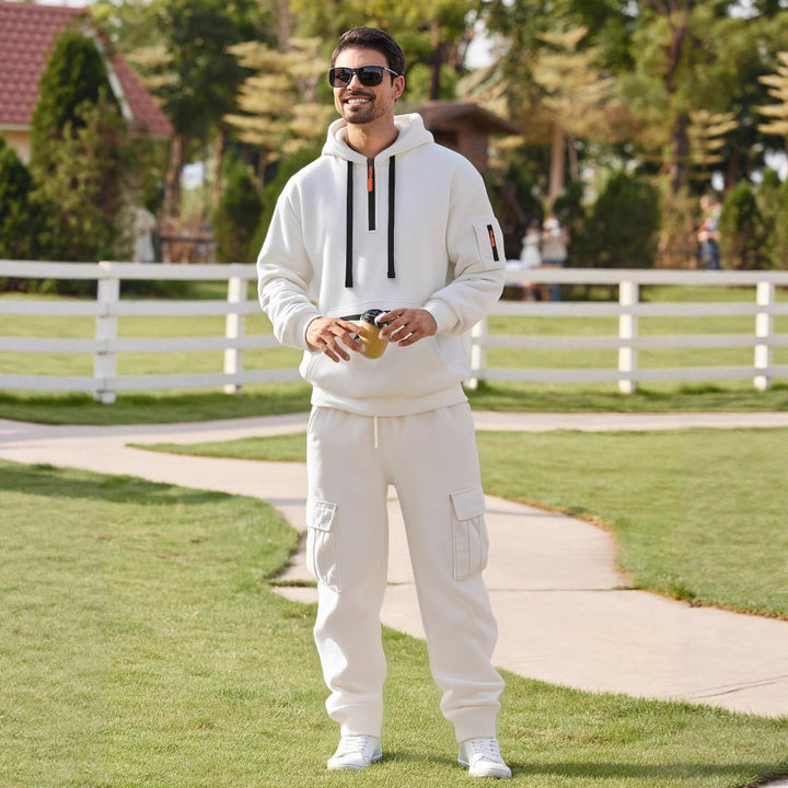 Men's tracksuit with practical pocket design Lisslune