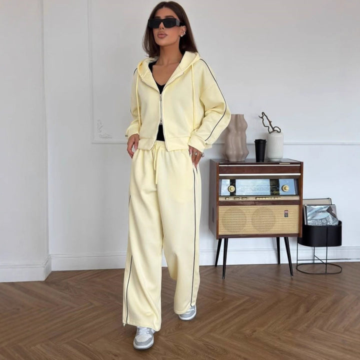 Women's sporty relax set made of high quality jersey Lisslune