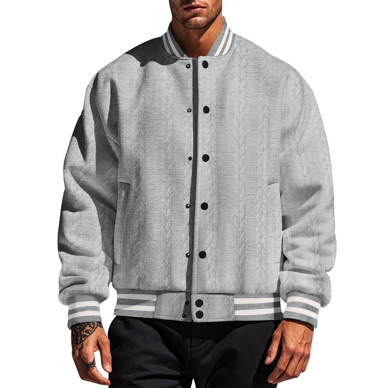 Men's casual cardigan in sporty style Lisslune
