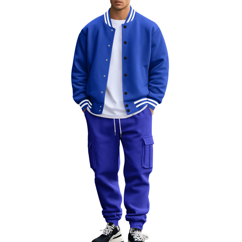 Men's sporty leisure set with balloon cut and practical pockets Lisslune