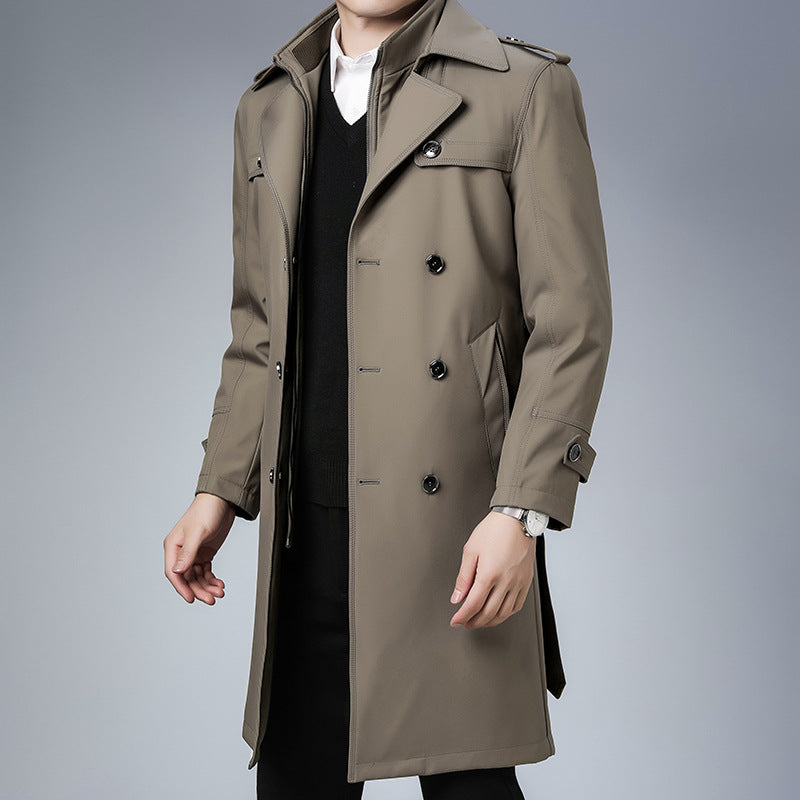 Men's Elegant Trench Coat Lisslune