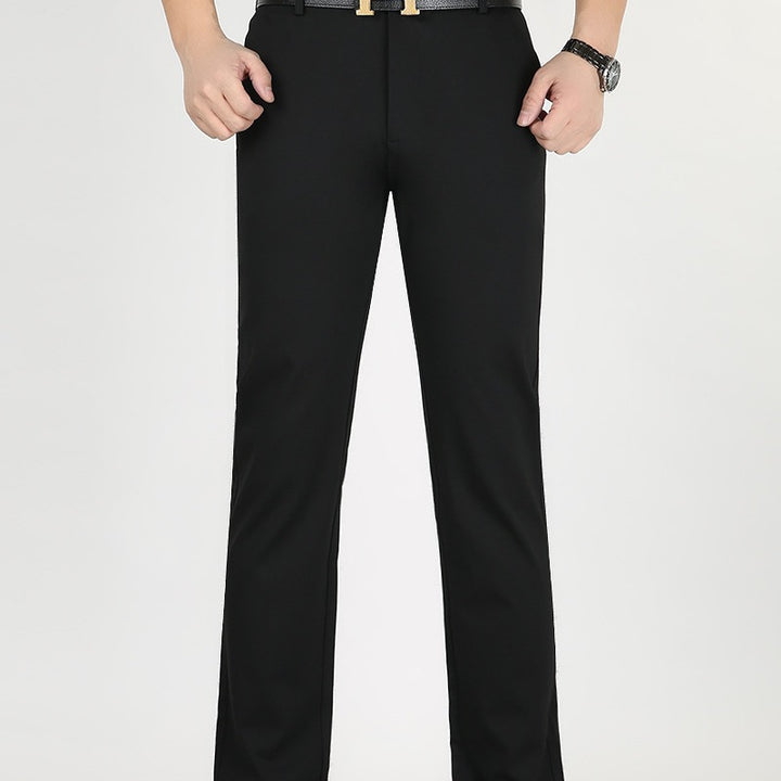 Men's Elegant Suit Pants with Comfortable Stretch Fabric Lisslune