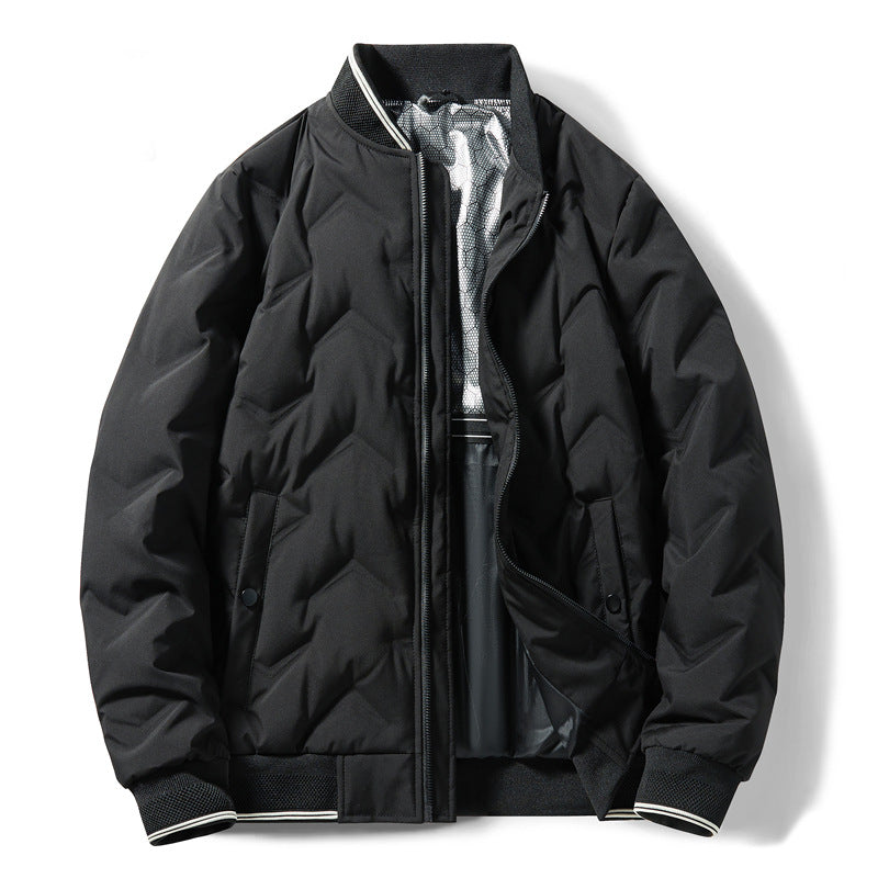 Men's quilted winter jacket with insulating inner lining Lisslune