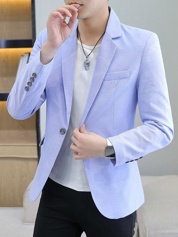 Men's stylish blazer with a slim fit and fine material Lisslune