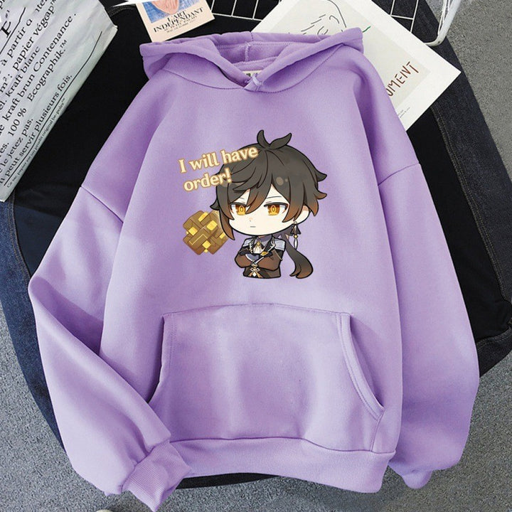 Women's hoodie with cute anime design and comfortable fit Lisslune