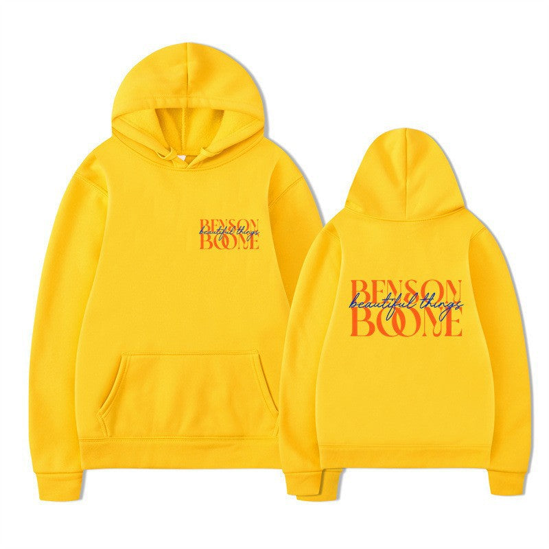 Women's hoodie with creative print and soft interior Lisslune