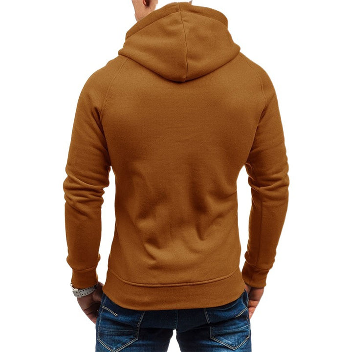 Men's hoodie with functional zipper pockets Lisslune