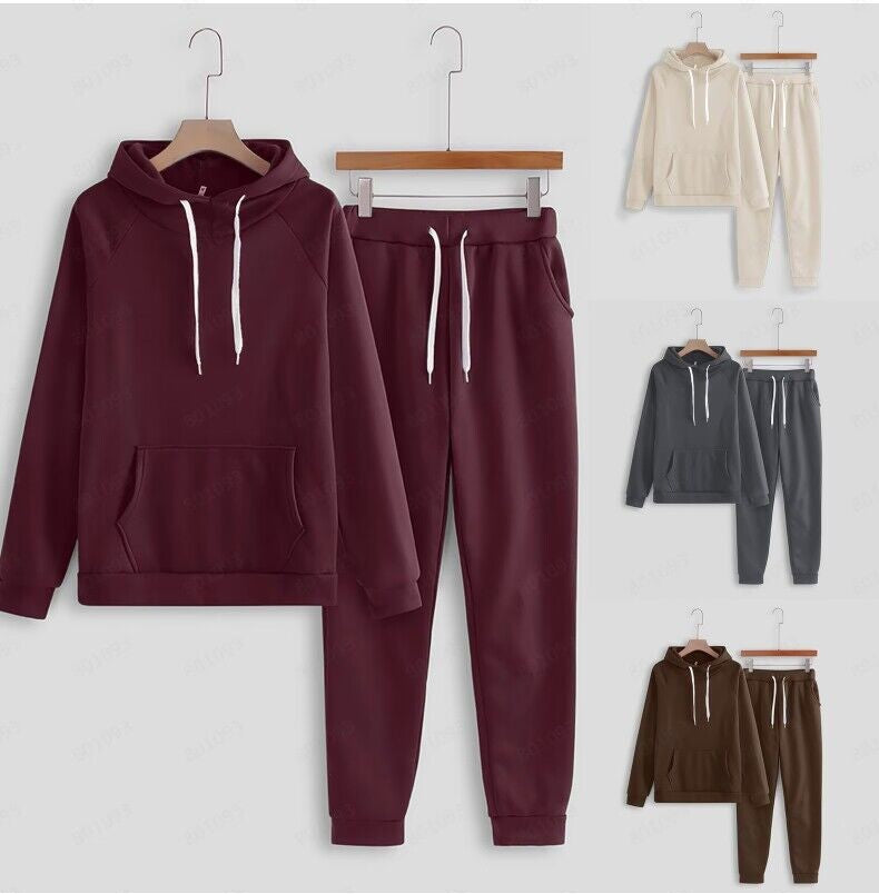 Women comfortable leisure set with hoodie and jogging pants Lisslune