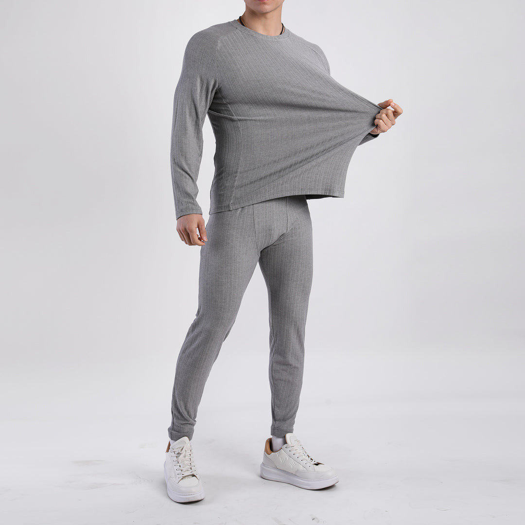 Men's thermal set with innovative heat insulation and moisture-wicking properties Lisslune