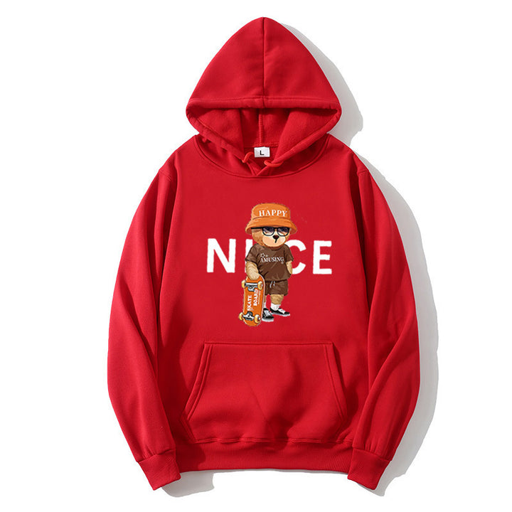 Women hoodie with vibrant cartoon design Lisslune