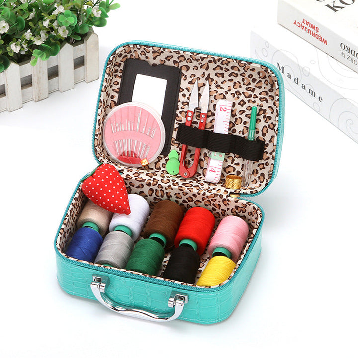 Lisslune | Household Sewing Box Set Mini Suitcase