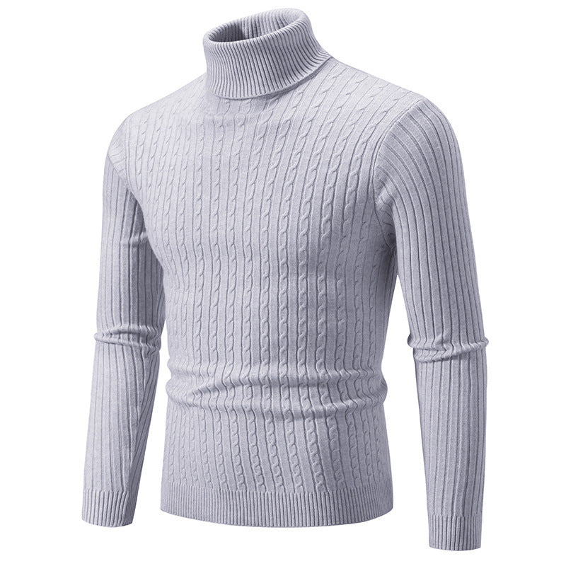 Men's turtleneck sweater made of comfortable knit quality Lisslune