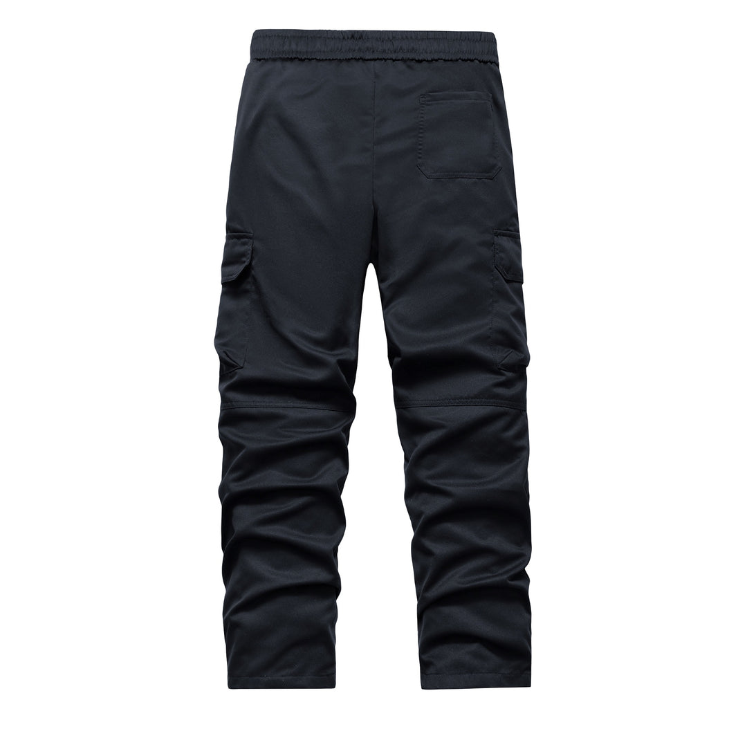 Men's Cargo Pants with Adjustable Waistband and Versatile Pockets Lisslune