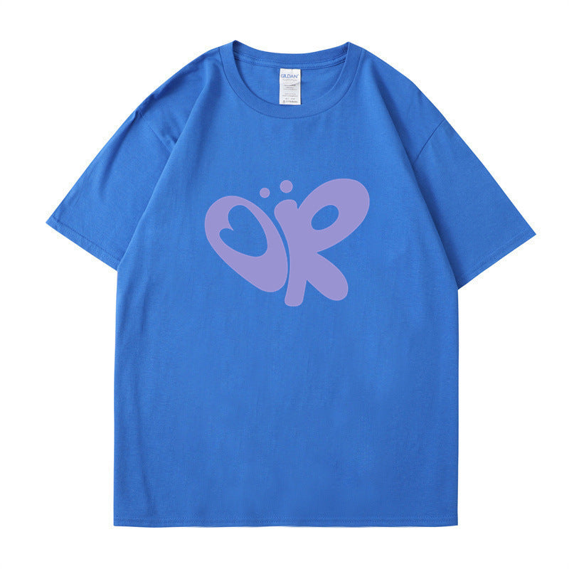 Women's casual T-shirt with unique graphic print Lisslune
