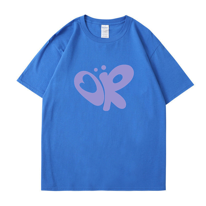Women's casual T-shirt with unique graphic print Lisslune