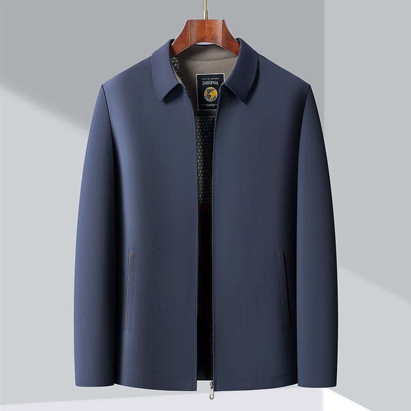 Men's Fashionable Lightweight Jacket with Functional Zipper Lisslune