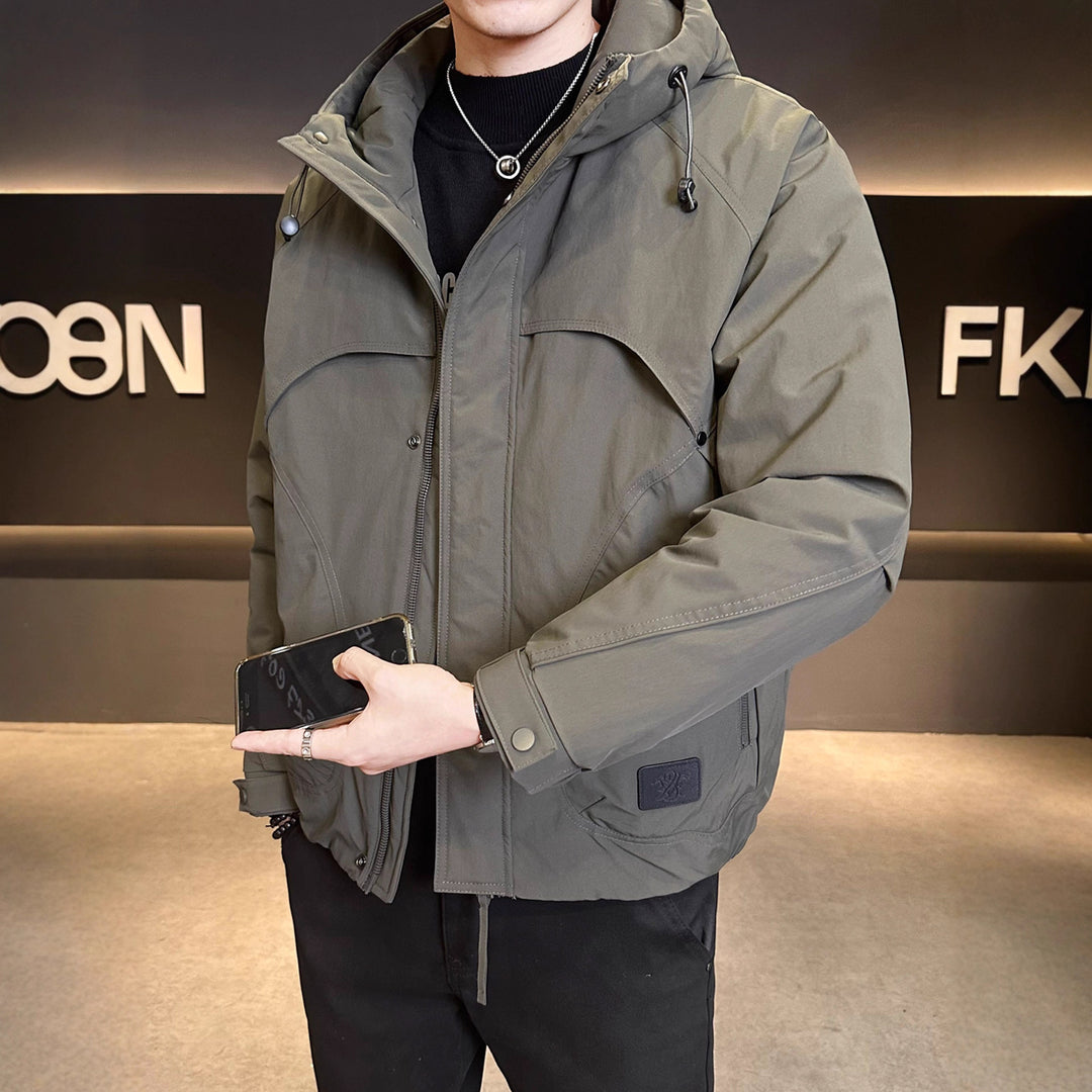 Men's Functional Winter Jacket with Adjustable Hood Lisslune