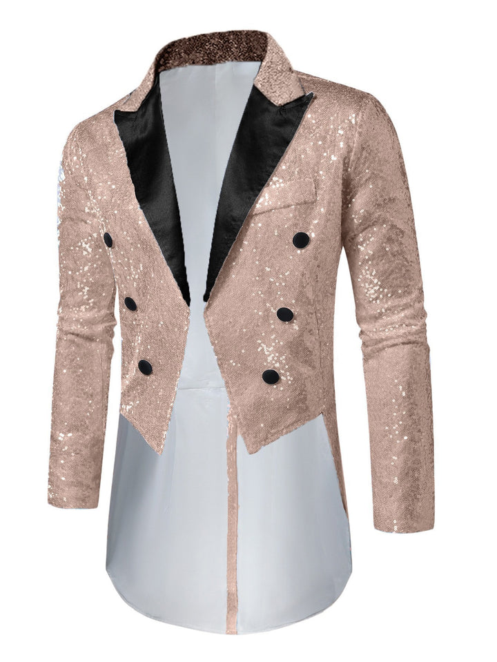 Men's glitter evening blazer Lisslune