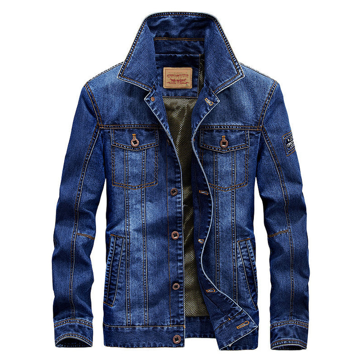 Men's Denim Jacket Lisslune