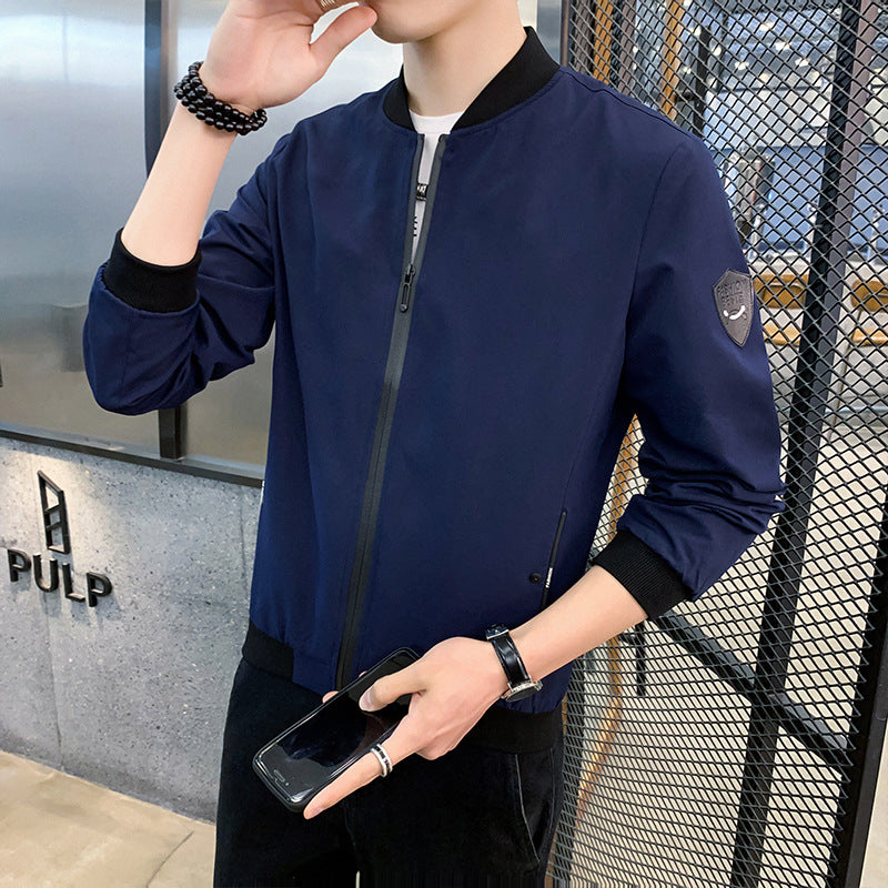 Men's sporty bomber jacket Lisslune