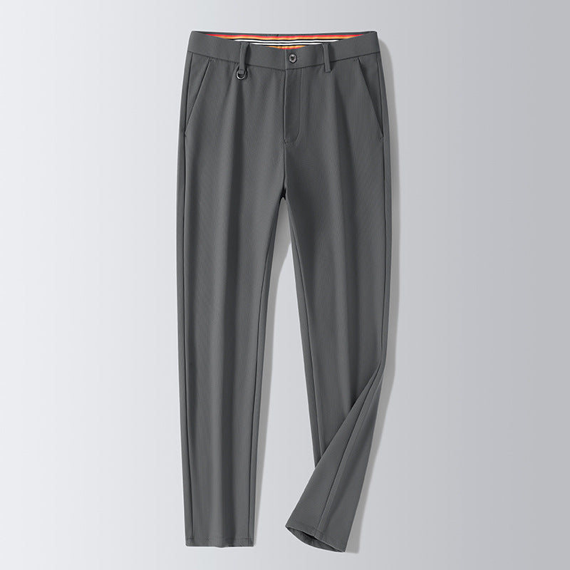 Men's elegant suit pants with breathable fabric Lisslune
