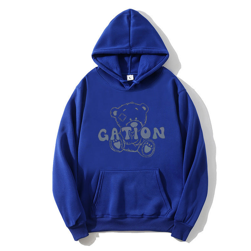 Women's hoodie with cute bear motif Lisslune