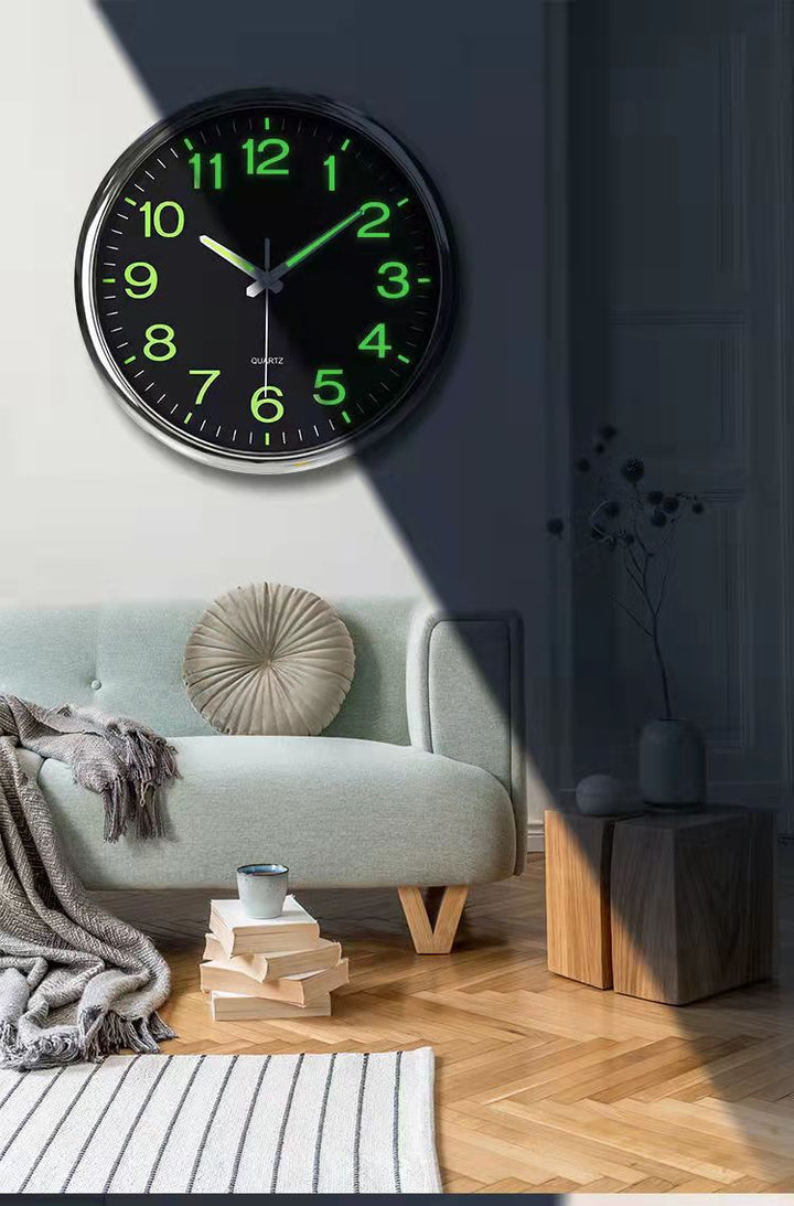 Lisslune | Illuminating Classroom Silent Wall Clock 30 cm