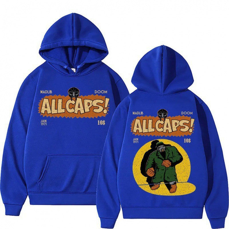 Women’s hoodie with creative comic print Lisslune
