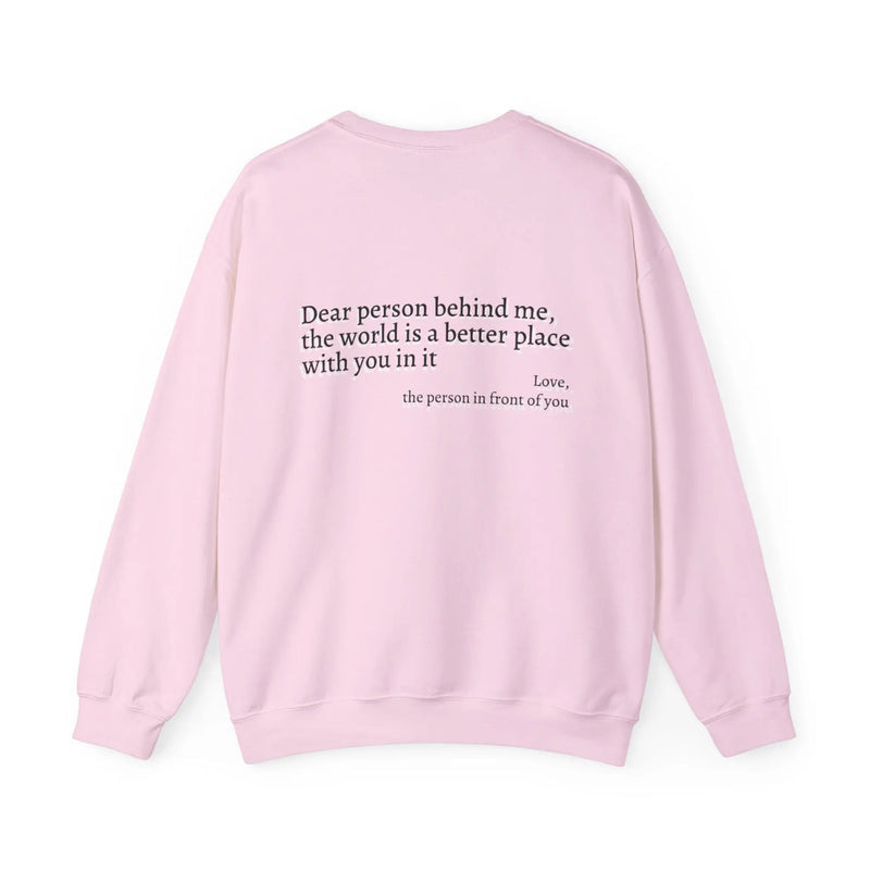 Women's sweatshirt with inspiring lettering Lisslune
