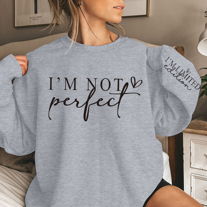 Women's Oversized Sweatshirt with Unique Statement Print Lisslune
