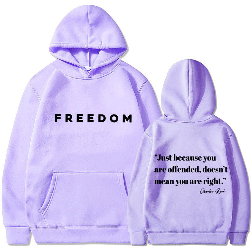 Women’s hoodie with inspiring lettering and casual fit Lisslune