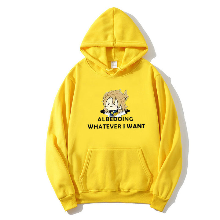 Women’s hoodie with artistic graphic design and motivating lettering Lisslune
