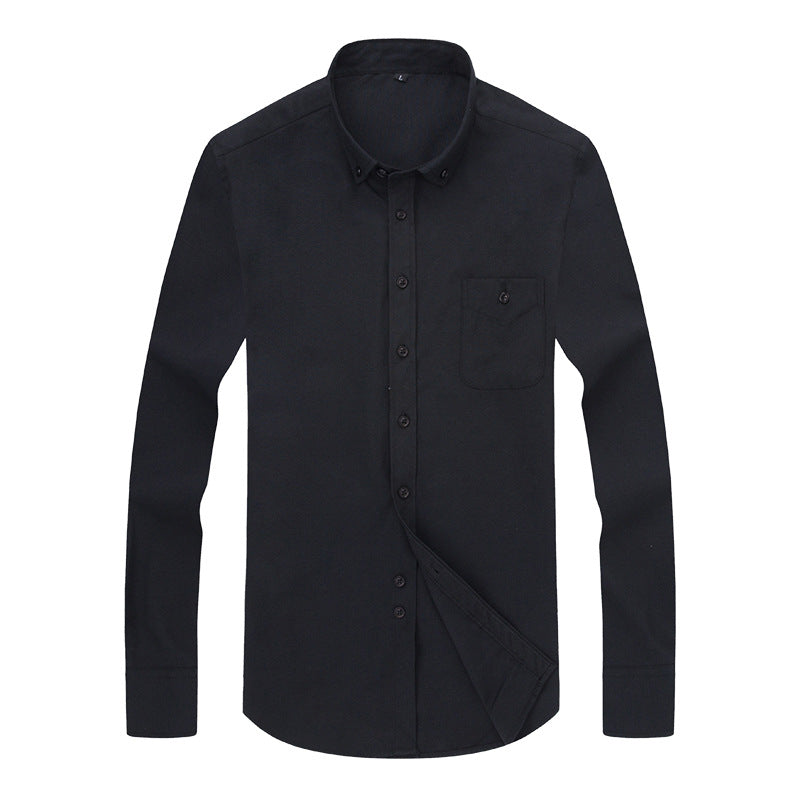 Men's business shirt with button-down collar and chest pocket Lisslune
