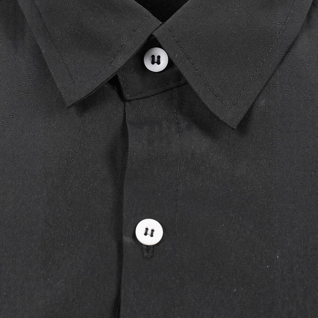 Men's Creative Long Sleeve Shirt with Asymmetric Design Lisslune