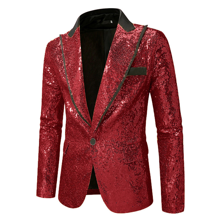 Men's sequin blazer in elegant cut Lisslune