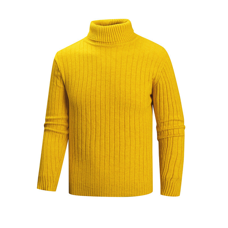 Men's Turtleneck Sweater made of high-quality fine knit Lisslune