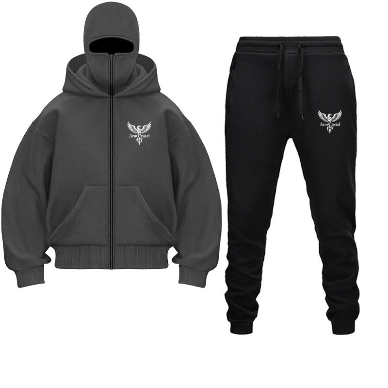 Women's tracksuit with practical zipper and soft inner lining Lisslune