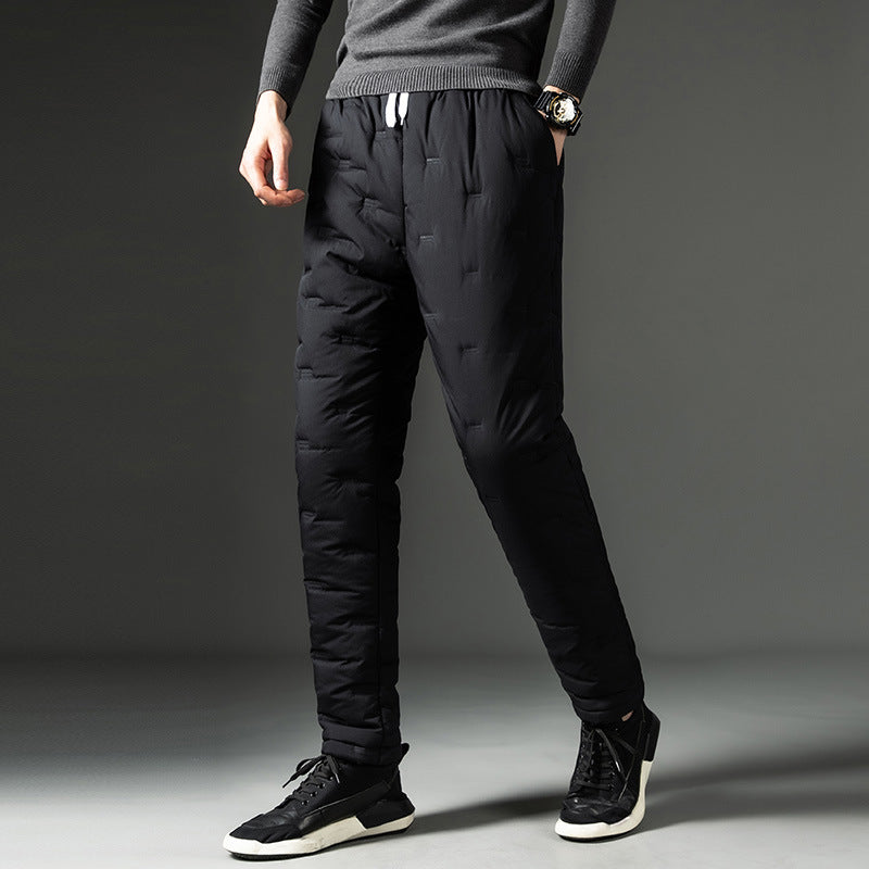 Men's thermal jogging pants with insulating filling Lisslune