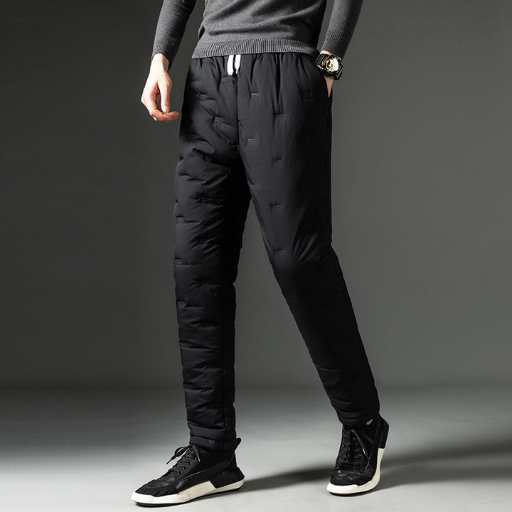 Men's thermal jogging pants with insulating filling Lisslune