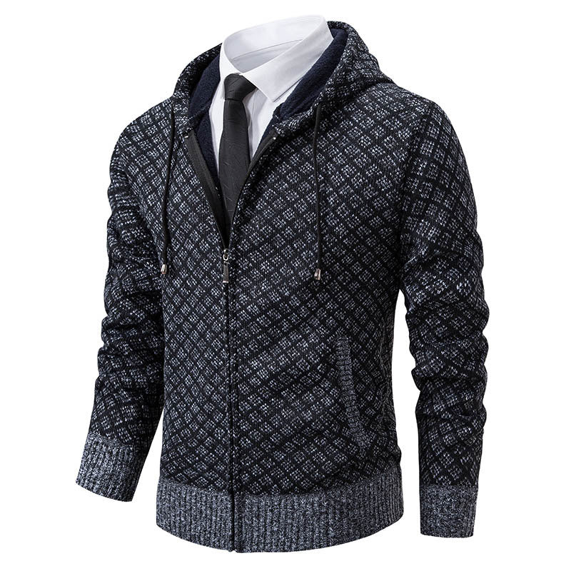 Men's fashionable hoodie sweatshirt with elegant pattern Lisslune