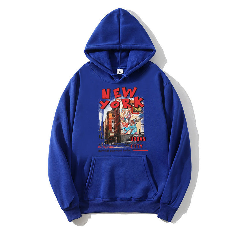 Women's hoodie with urban New York design Lisslune