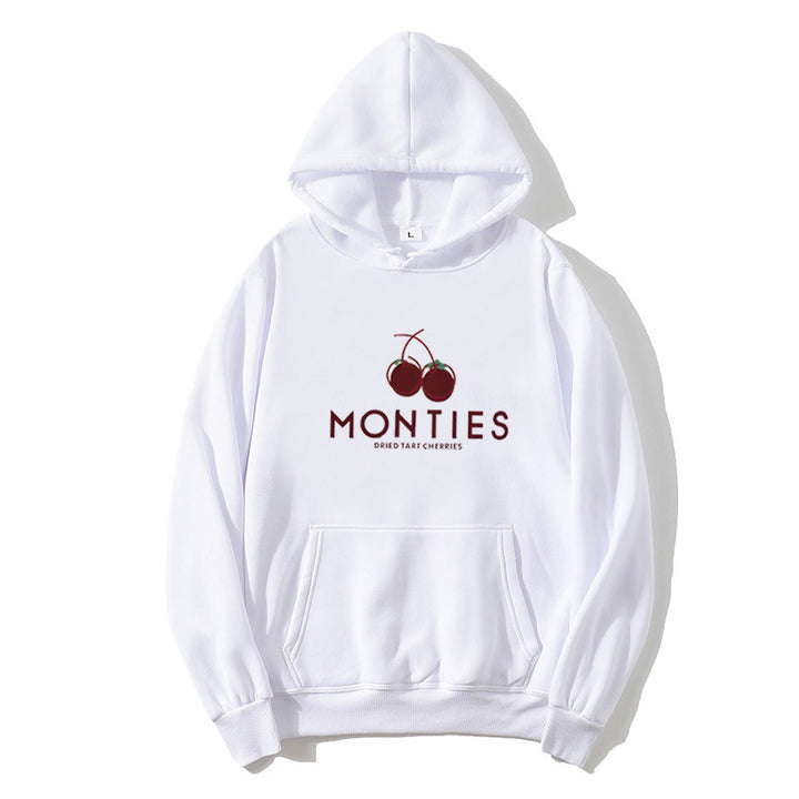 Women's hoodie with fruity logo print Lisslune