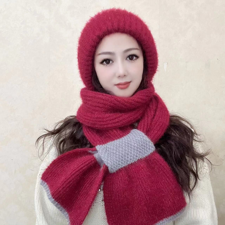 Lisslune | Warm 2in1 Hat Scarf