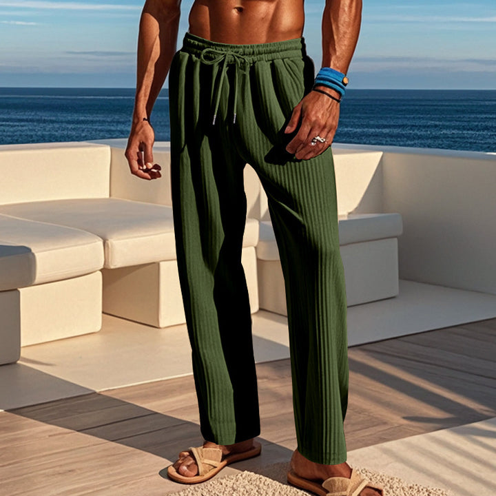 Men's casual striped leisure pants Lisslune