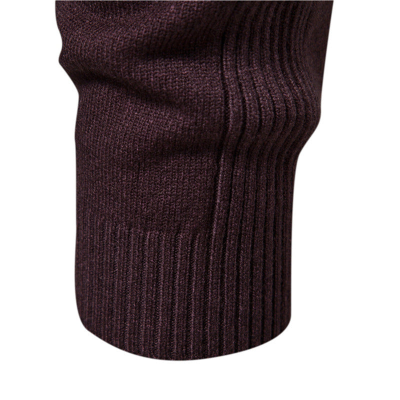 Men's turtleneck sweater made from high-quality wool Lisslune