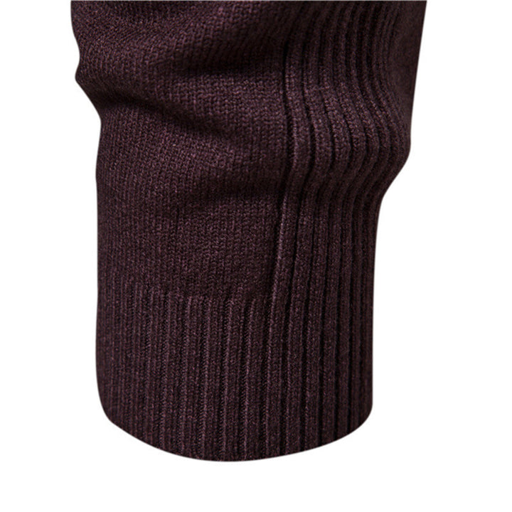 Men's turtleneck sweater made from high-quality wool Lisslune