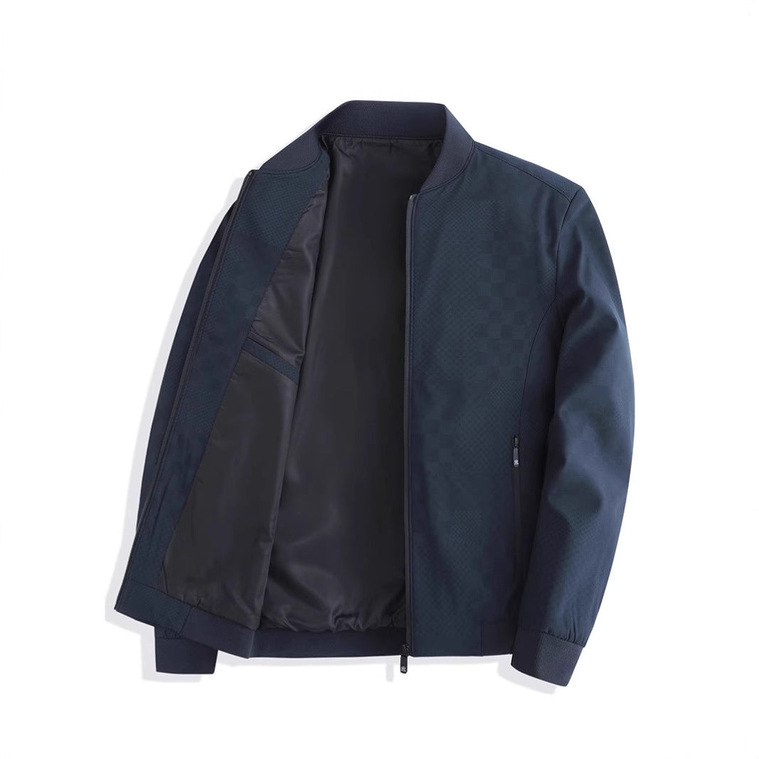 Men's modern leisure jacket with practical pockets Lisslune