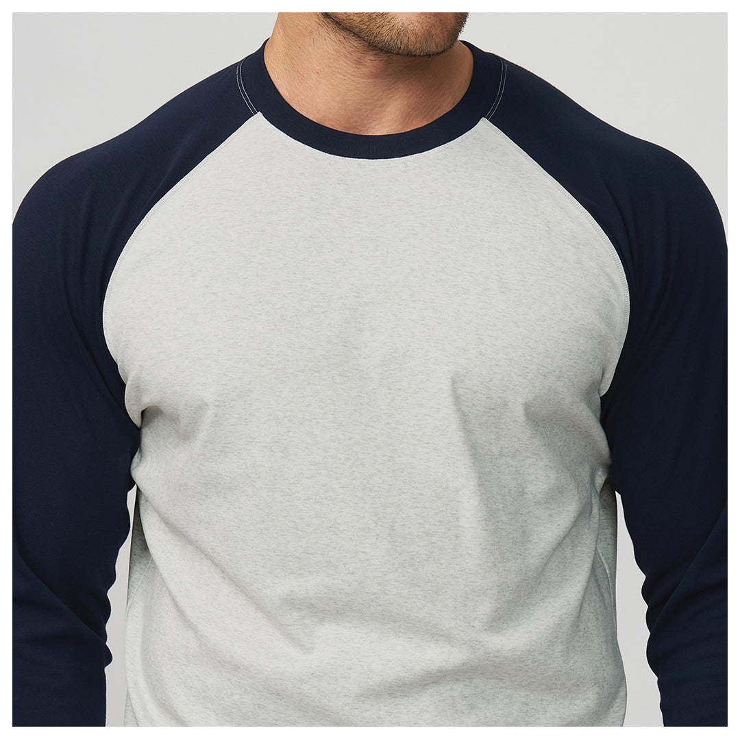 Men's Sporty Raglan T-Shirt Lisslune