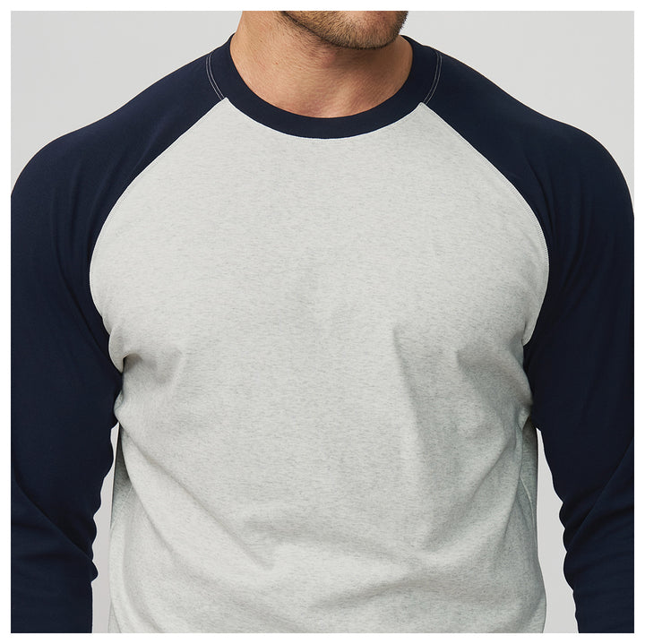 Men's Sporty Raglan T-Shirt Lisslune