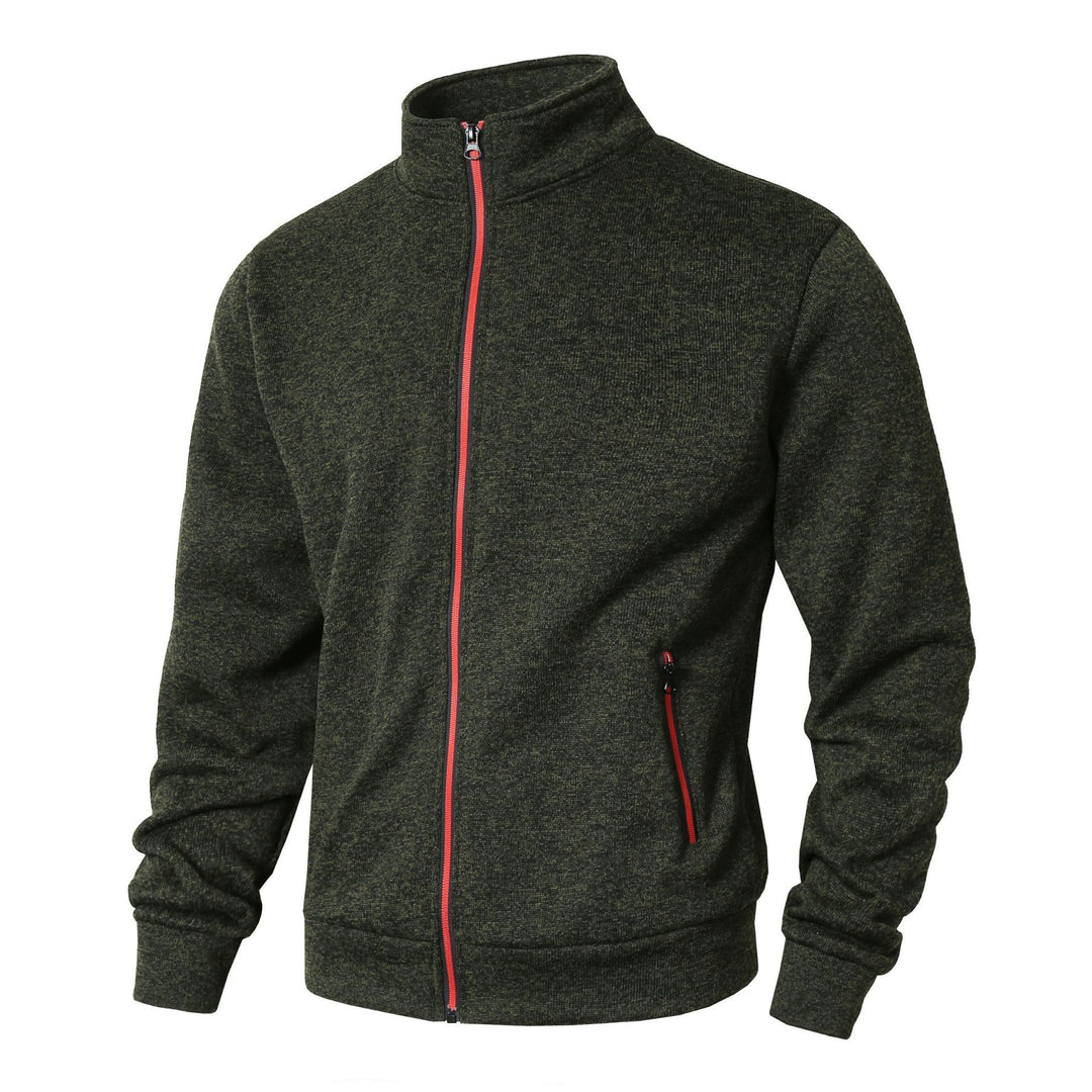 Men's sports jacket with modern zipper and high collar Lisslune